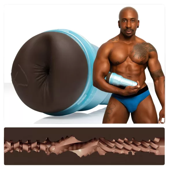 Fleshjack Max Konnor - realistisk rumpe masturbator (brun)