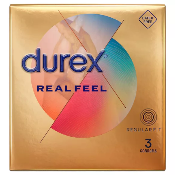 Durex Real Feel - lateksfri kondom (3 stk)