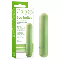 Gaia Eco M - Miljøvennlig stavvibrator (grønn) - medium