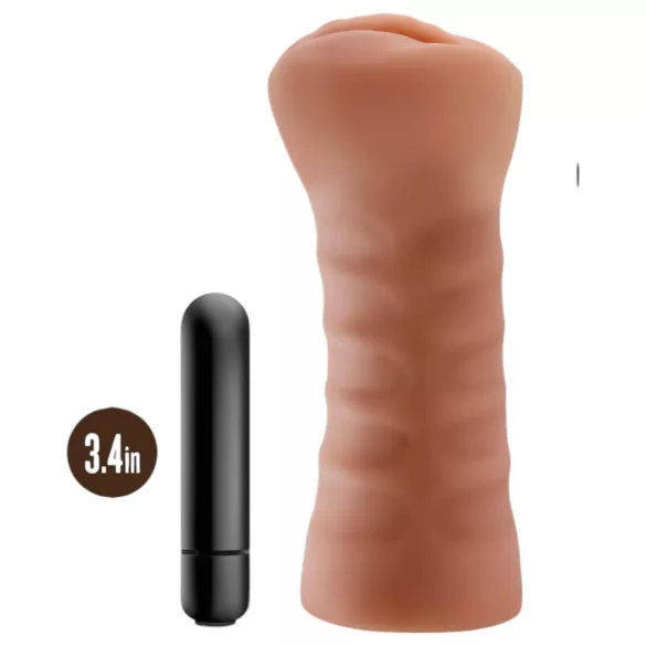 M For Men Sofia - vibrerende kunstig vagina (naturlig)