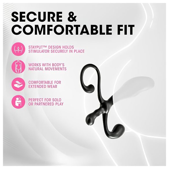 Anal Eventyr - prostata dildo (svart)