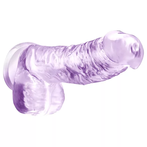Blush Naturally Yours - krystall-dildo (lilla)