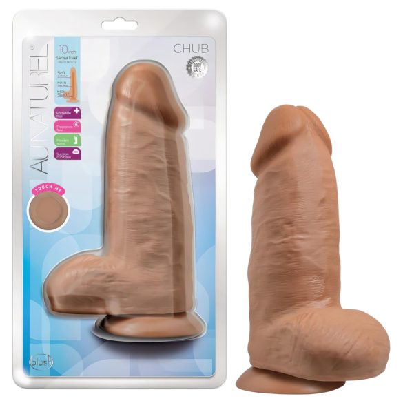 Blush Chub – realistisk dildo med sugekopp – 18 cm (naturtro)