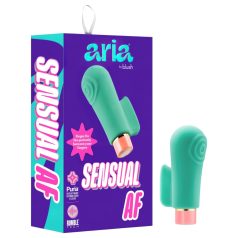 Blush Aria - stimulerende finger-vibrator (grønn)