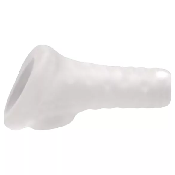 Perfect Fit Avlsdrøm - Åpen penishylse (10 cm) - Hvit