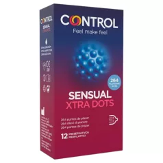 Control - ekstra prikkete kondomer (12 stk)