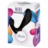 Alive Nero - oppladbar prostatavibrator (svart) - 7 cm