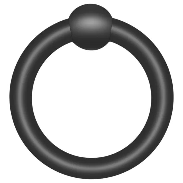 Addicted Toys - Silikon penisringer sett - 7 stk (svart)