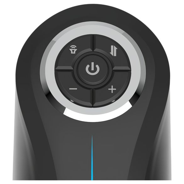 JamyJob - opp og ned, vibrerende masturbator (svart)