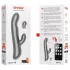 Oninder Oslo - app-styrt, roterende klitorisvibrator (svart)
