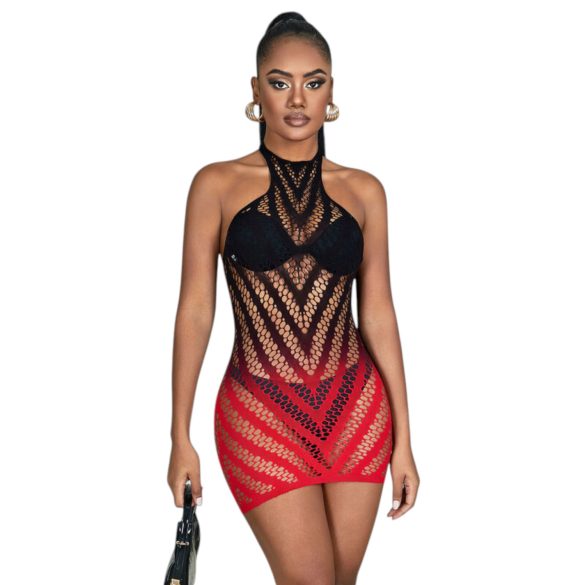 Subblime 952242 - gradert nettkjole (rød) - XS-M