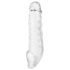 Addicted Toys - penisforlenger med kule-ring - 23cm (transparent)