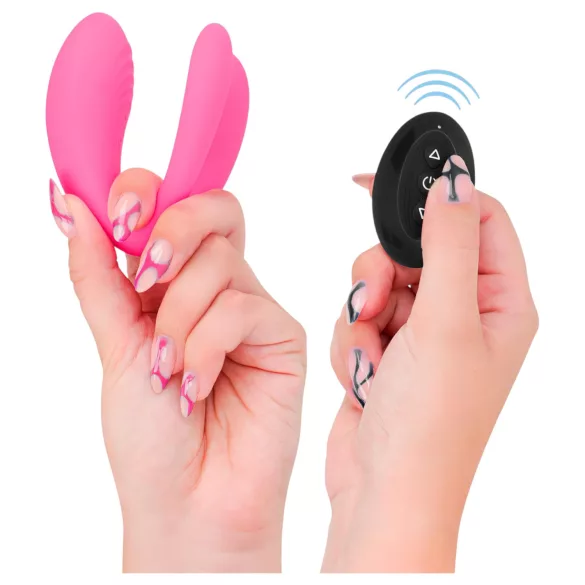 Intense Julia - G-punkt og klitorisstimulator vibrator (rosa)