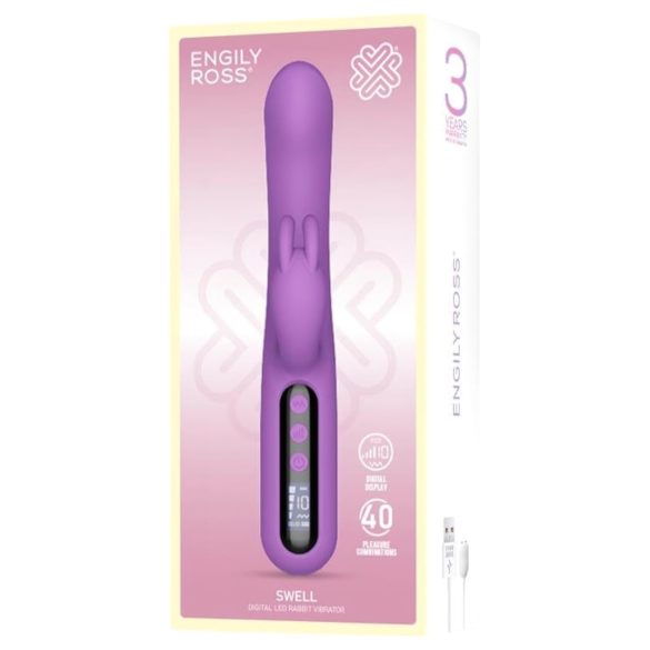 Engily Ross Swell - oppladbar, digital klitorisarmvibrator (lilla)