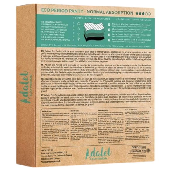 Adalet Ocean - Menstruasjonstruse (svart) - M