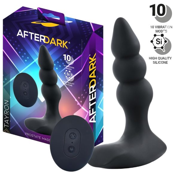 AfterDark vibrerende prostatamassasje (svart)