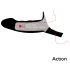 Action StrapOn S - justerbar, hul dildo (naturlig)