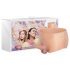 INTOYOU - justerbar realistisk strap-on dildo (naturlig)