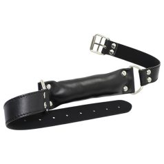 Latetobed - polstret munnknebel (svart)