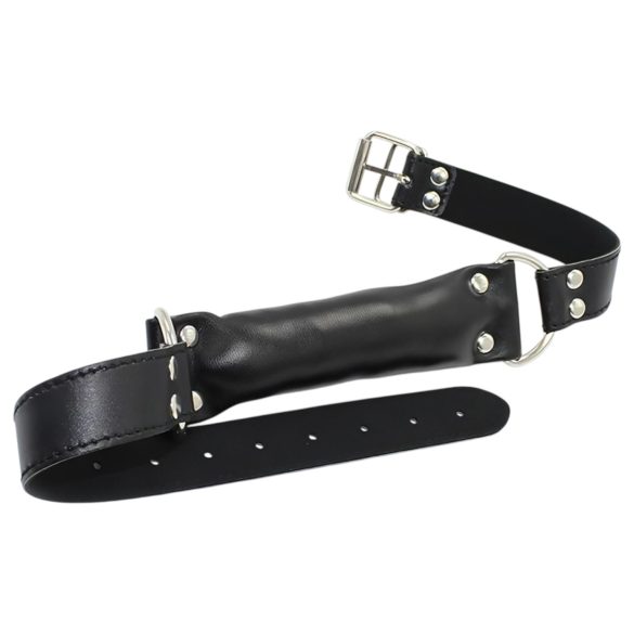 Latetobed - polstret munnknebel (svart)