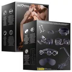 INTOYOU - BDSM nybegynner sett - 7 deler (svart)