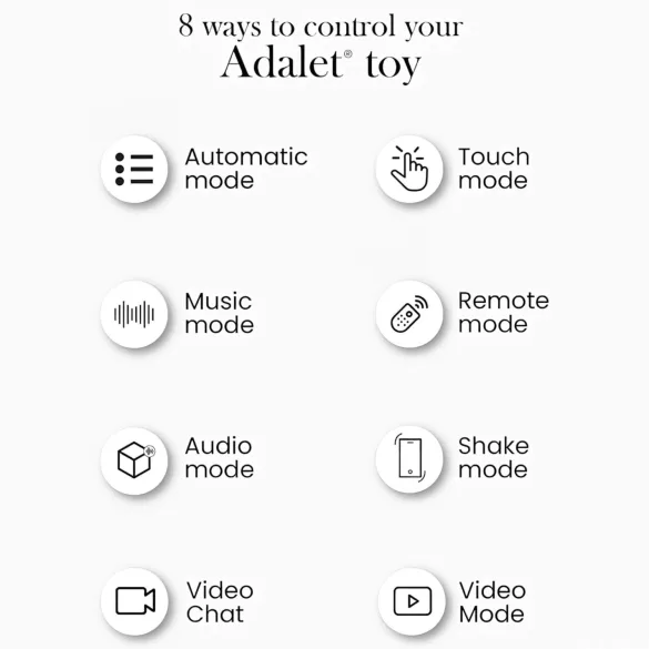 Adalet Gently - smart G-punkt og prostata vibrator (lilla)