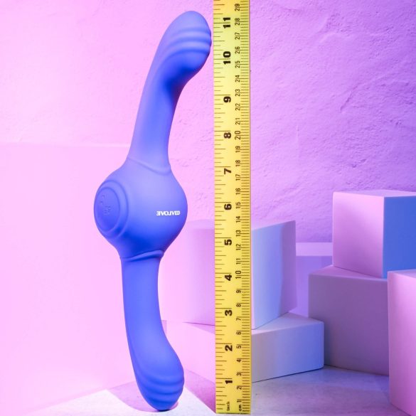 Evolved Our Gyro Vibe - batteridrevet, vibrerende dobbeltvibrator (lilla)