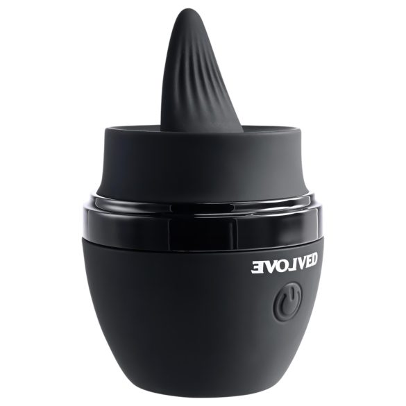 Evolved Tungen Bundet - oppladbar, tungestimulator (svart)