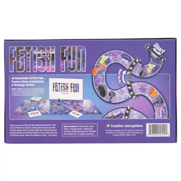 Fetish Fun - erotisk brettspill for par (engelskspråklig)