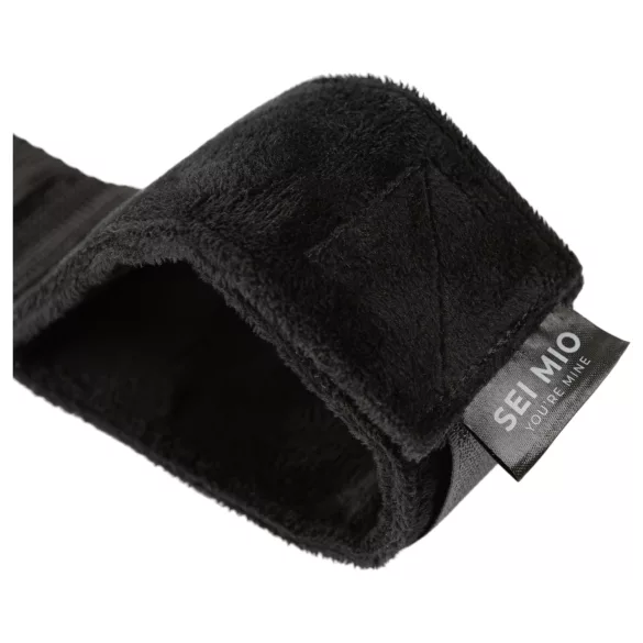 Sei Mio - spredestang med håndjern (svart)