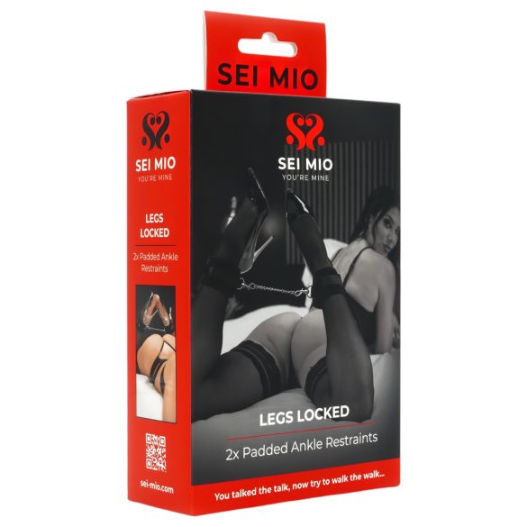 Sei Mio - bøylehåndjern (svart)