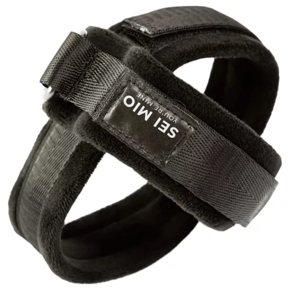 Sei Mio - kryssarmbånd (svart)