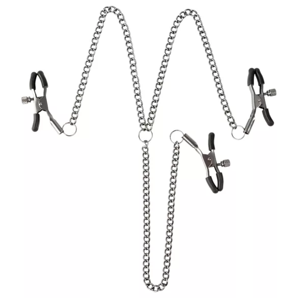 Sei Mio - knipset for brystvorter og intime områder (svart)