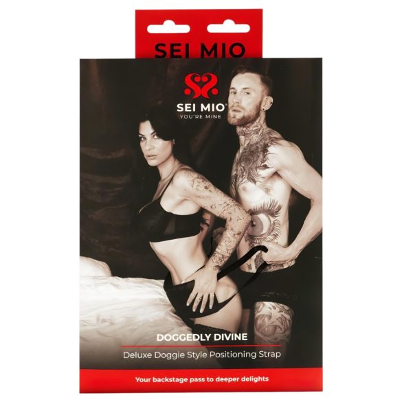 Sei Mio - hundeposisjonsverktøy (svart)