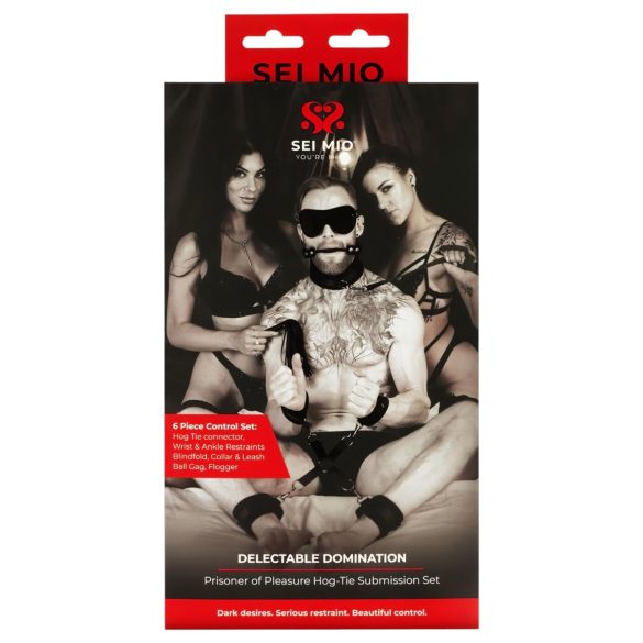 Sei Mio - bindesett - svart (6-deler)