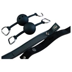 Sei Mio - munnpluggssett - 2 deler (svart)