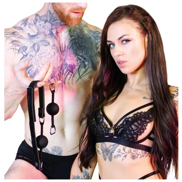 Sei Mio - munnstykke sett - 2 deler (svart)