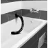 "Slangekrøll 19 - sugekopp analdildo (svart)"