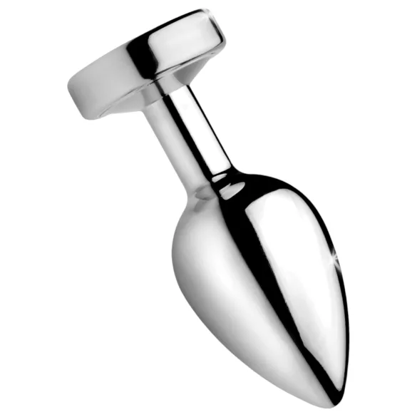 Booty Sparks - glødende analplugg - medium (sølv)
