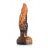 Creature Cocks Ravager - teksturert silikon dildo - 20cm (oransje)