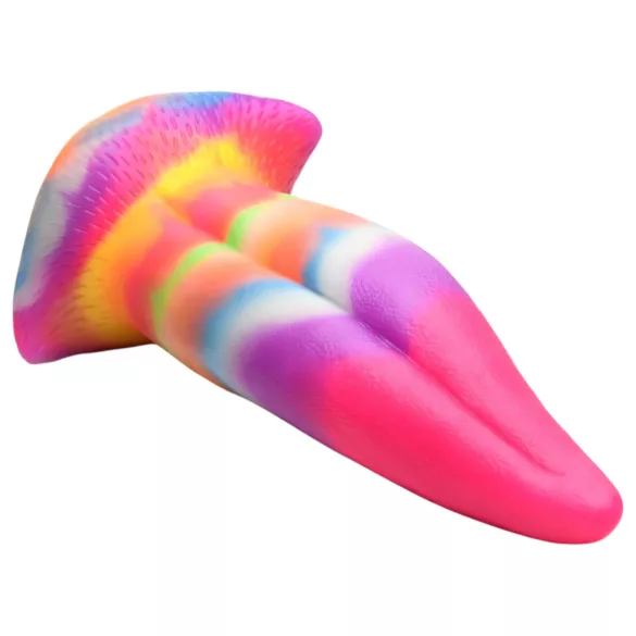 Creature Cocks Tunge - lysende silikon dildo - 21 cm
