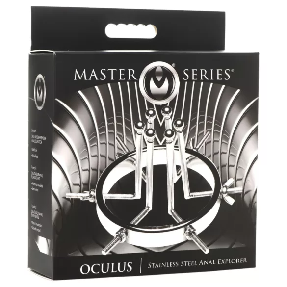 XR Brands Oculus - rustfritt stål utvider (sølv)