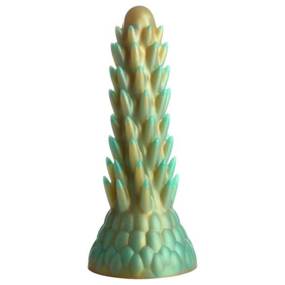 Creature Cocks Stegosaurus - silikon dildo - 20cm (grønn)