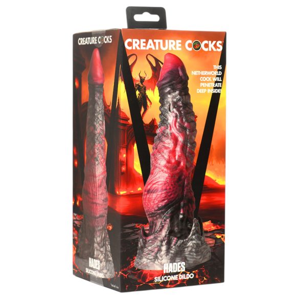Creature Cocks Hades - silikon dildo - M (flerfarget)