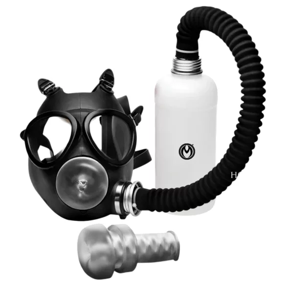 XR Brands - 2-i-1 sugemaske og aromainhalator (svart)