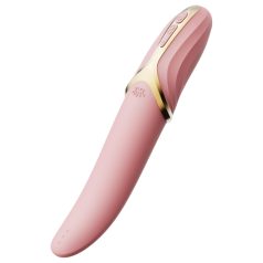 Zalo Eve - oppladbar, varmende roterende vibrator (rosa)