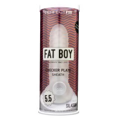Fat Boy Checker - penishette (15 cm) - hvit