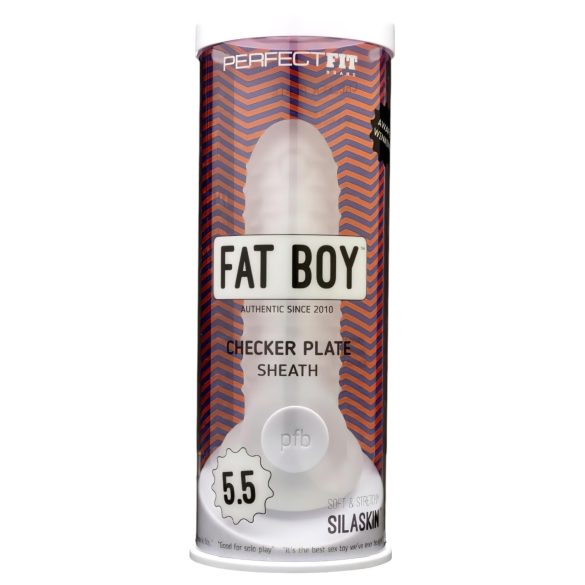 Fat Boy Checker - penishette (15 cm) - hvit
