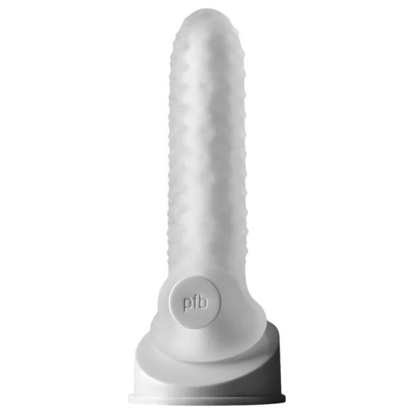 Perfect Fit - Fat Boy Checker Box - peniserme (17 cm, hvit)