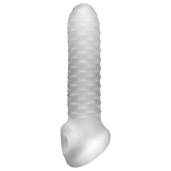 Perfect Fit - Fat Boy Checker Box - peniserme (17 cm, hvit)